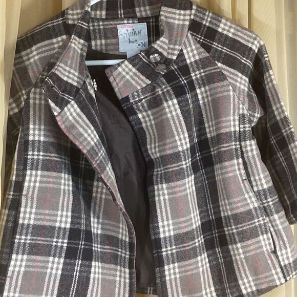 Old Navy Girl Stripes Coat Jacket Size L - Picture 10 of 11